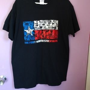 Men's/Unisex Gildan Size L Tshirt Texas Graphic